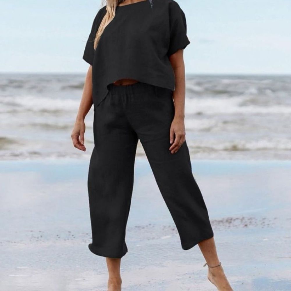 Cotton Linen Solid Set